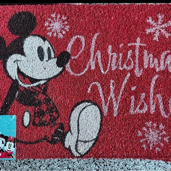 Holiday Disney Christmas Mickey Mouse Outdoor Coir Mat Poshmark